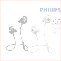 2 x Philips BASS+ draadloze Bluetooth oo..