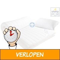 Vitality Pur Sleep Fit traagschuim topper