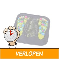 1 of 2 massagematten voor voetreflexologie