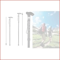 Uitschuifbare wandelstok 82-92 cm