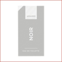 6 x Amando Noir eau de toilette 50 ml