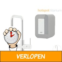 Hotspot Titanium Chrome kokendwaterkraan + 4 liter Comb..