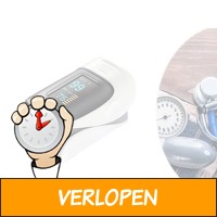 Fingertip Pulse Oximeter - Hartslagmeter - grijs