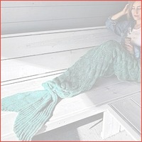 Zeemeermin Deken - Mermaid Blanket - 1.9..