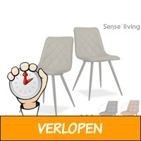 2 x Sense' Living eetkamerstoel