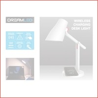 Dreamled design bureaulamp met draadloze..