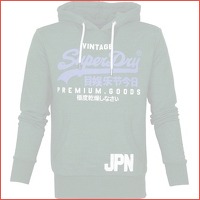 Superdry hoodie Vintage Groen