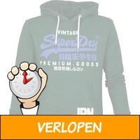 Superdry hoodie Vintage Groen