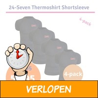 Thermoshirt Shortsleeve 24-seven 4-pack