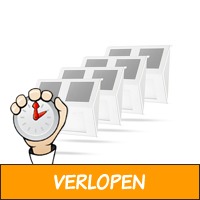 4-PACK RVS LED Buitenlampen op Zonne-Energie | Sfeervol..