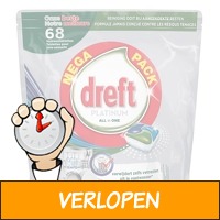 Dreft Platinum All in One vaatwastabletten