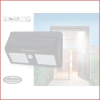 Wandlamp dubbel solar LED - PIR sensor -..