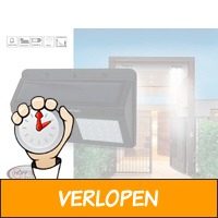 Wandlamp dubbel solar LED - PIR sensor - IP65