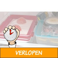 Siliconen tray voor voedsel