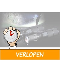 Militaire zaklampen 1+1 gratis