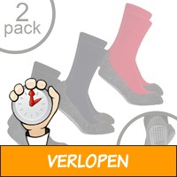 2-pack Pantoffelsokken