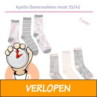 Apollo Damessokken 3-pack