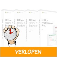 Microsoft Office 2019 - keuze uit 4 pakketten