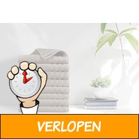 Veiling: 8 luxe taupe handdoeken van EMSA Bedding (50 x..