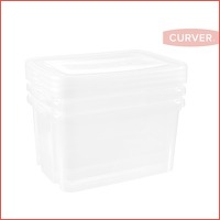 3 x Curver opbergbox Handy