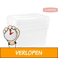 3 x Curver opbergbox Handy