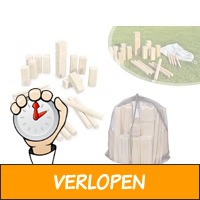 Kubb houten kegelspel - XXL