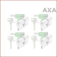 4 x AXA dubbele veiligheidscilinder Xtre..