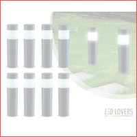 8 x LED Lovers solar tuinlampen