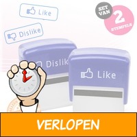 Like en Dislike stempel