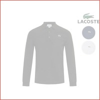 Lacoste Slim Fit longsleeve polo