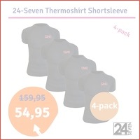 Thermoshirt Shortsleeve 24-seven 4-pack