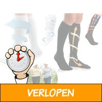 Compressiesokken Duopack - Verschillende kleuren en mat..