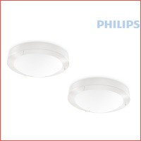 2 x Philips MyBathroom plafondlamp