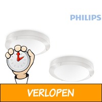 2 x Philips MyBathroom plafondlamp