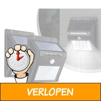 Solar 20 LED-wandlamp