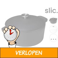 Slic. gietijzeren braadpan