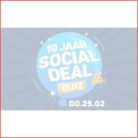 Social Deal 10 jaar: quiz mee en win