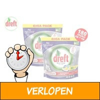 Dreft Platinum All in One Lemon Vaatwastabletten - 180 ..