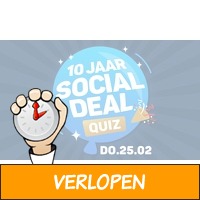 Social Deal 10 jaar: quiz mee en win