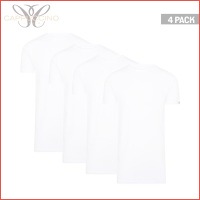 4 x Cappuccino extra lange T-shirts