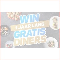 Win 1 jaar lang gratis diners