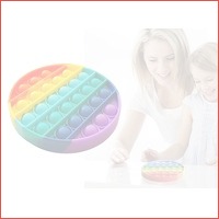 Pop-it Fidget regenboog rond