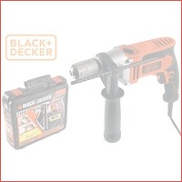 Black & Decker boormachine met koffe..