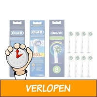 Set met 8 opzetborstels van Oral-B