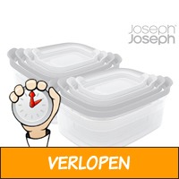 8 x Joseph Joseph nest vershoudbakje met deksel