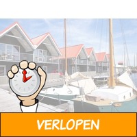 Verblijf in een havenwoning aan het Sneekermeer in Frie..