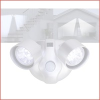 Sensor LED lamp met 2 spotjes