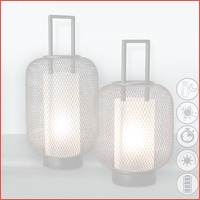 Sfeervolle LED Lantaarn Duo-pack