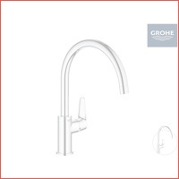 Grohe keukenmengkraan BauCurve of BauFlo..