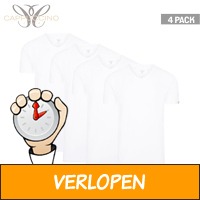 4 x Cappuccino extra lange T-shirts